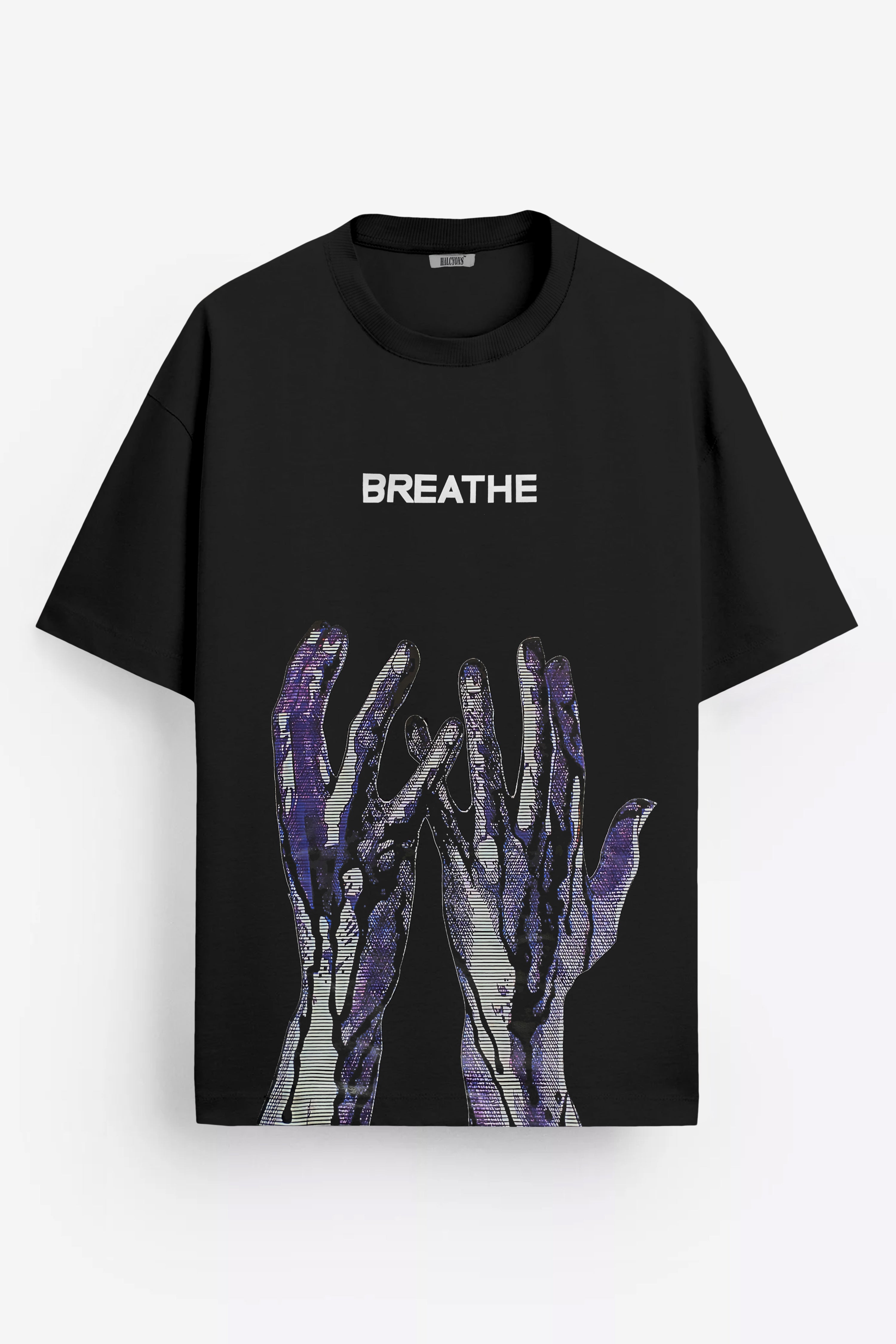 BREATH OVERSIZED TEE – HALCYONS